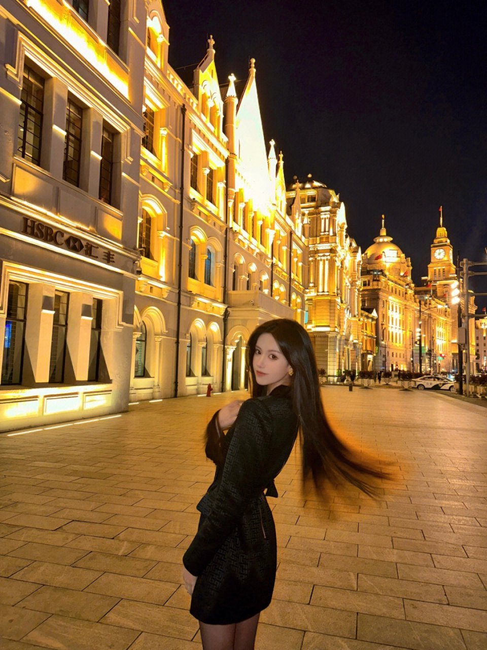 夜景很美 外滩这家casanova意大利餐厅的露台拍照角度也很美