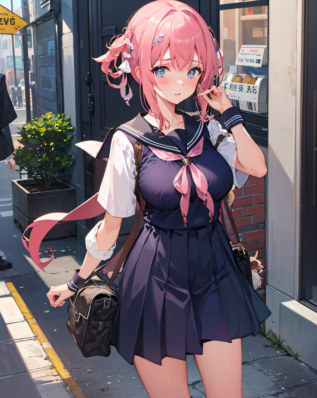 夏天来了,好热呀,该怎么降温#二次元少女美图