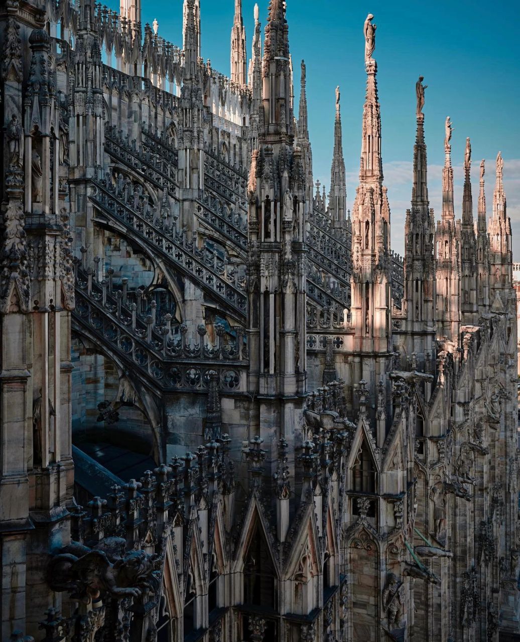 7615哥特式建筑的瑰宝|米兰大教堂 99意大利米兰大教堂 米兰大