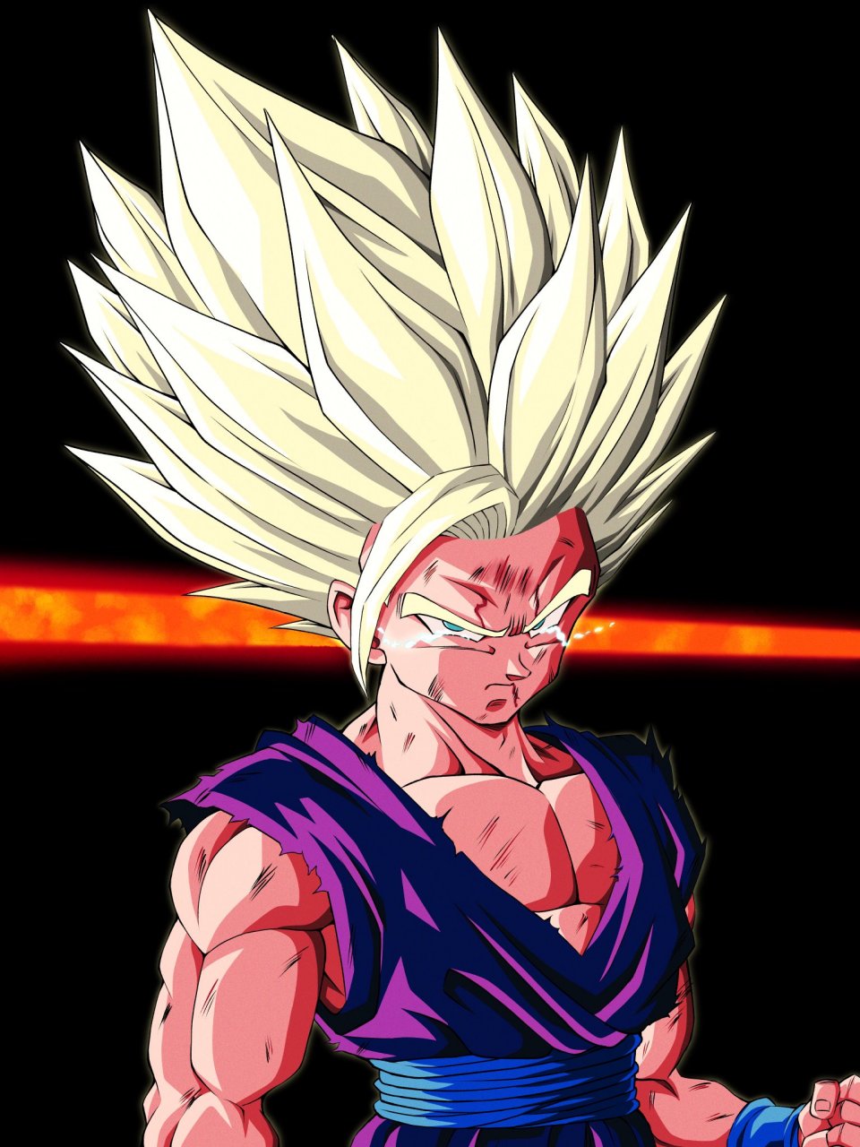 龙珠# 动漫图片分享(悟饭的爆发时刻,能让他爆发战力的从来不是对