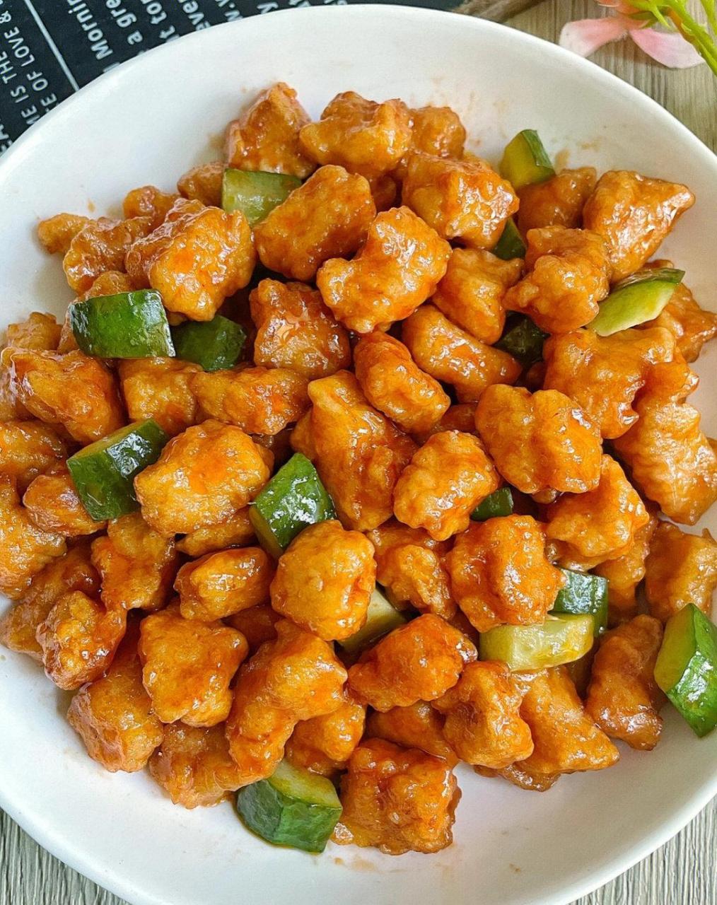 家常菜,每天不重样,糖醋樱桃肉,美食日常我的美食日记超级下饭的家常