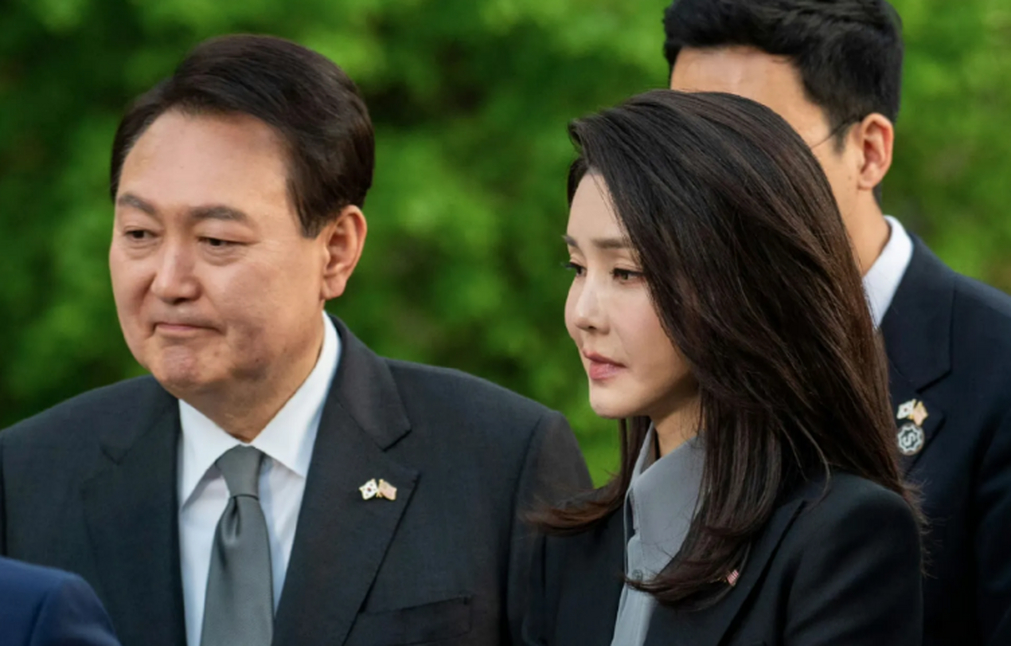 看着韩国总统夫人的脸部照片,韩国的整容技术被网友质疑了,一直掖来