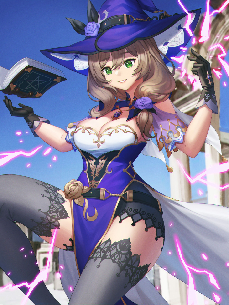 丽莎姐姐 我在原神第一个拥有的御姐角色