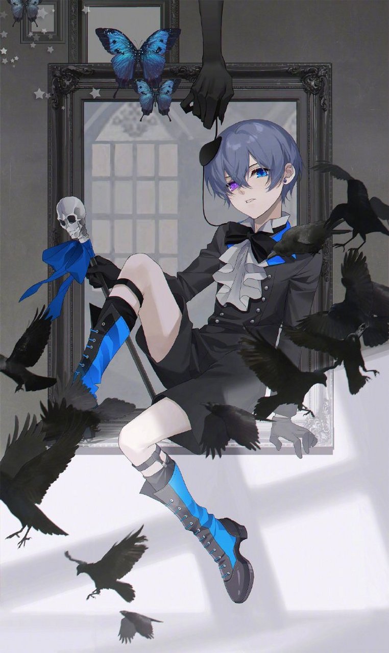 黑执事# ahr 绘 夏尔&塞巴斯蒂安(twi:errslance)