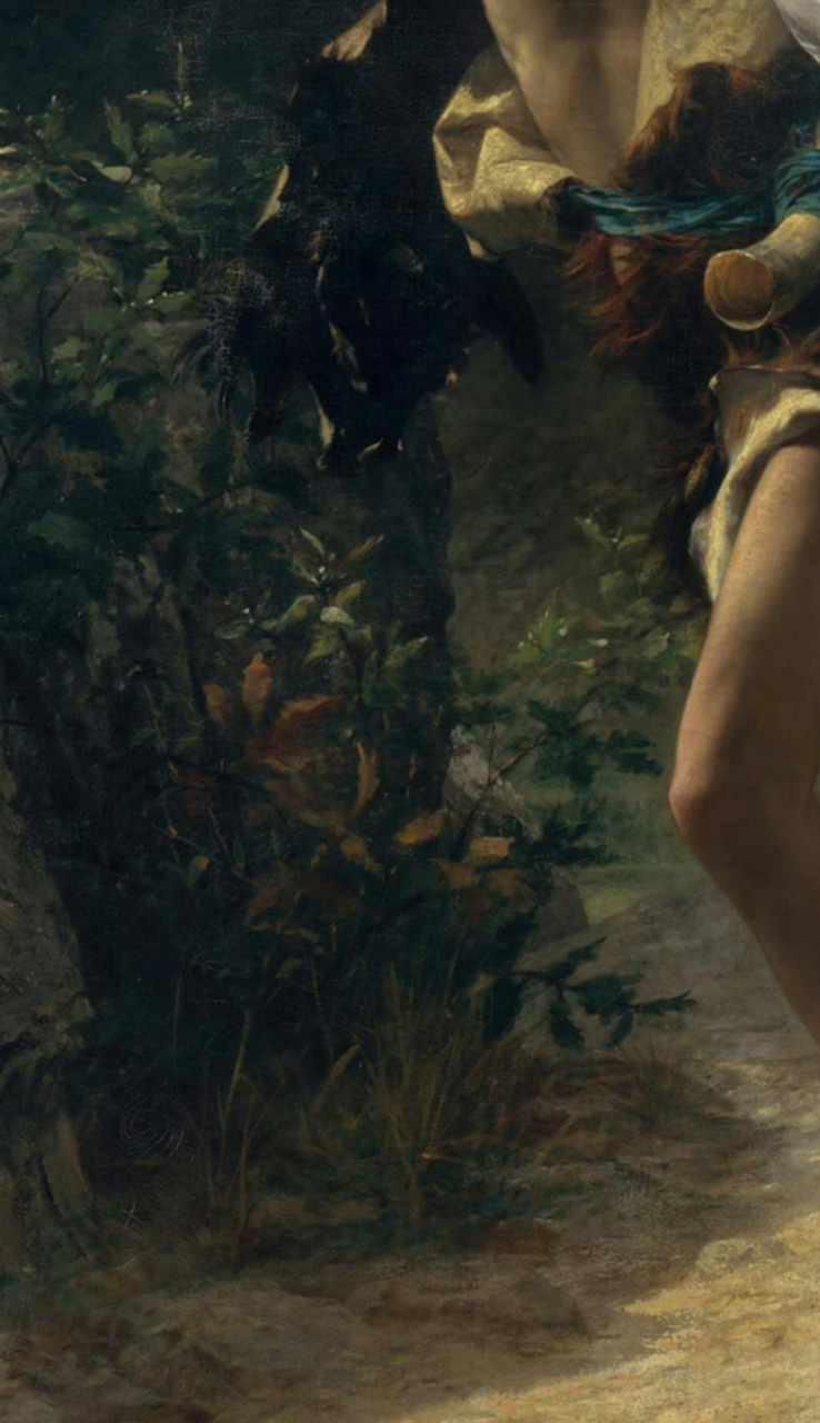 《暴风雨》一皮埃尔·奥古斯特·库特作品及局部细节