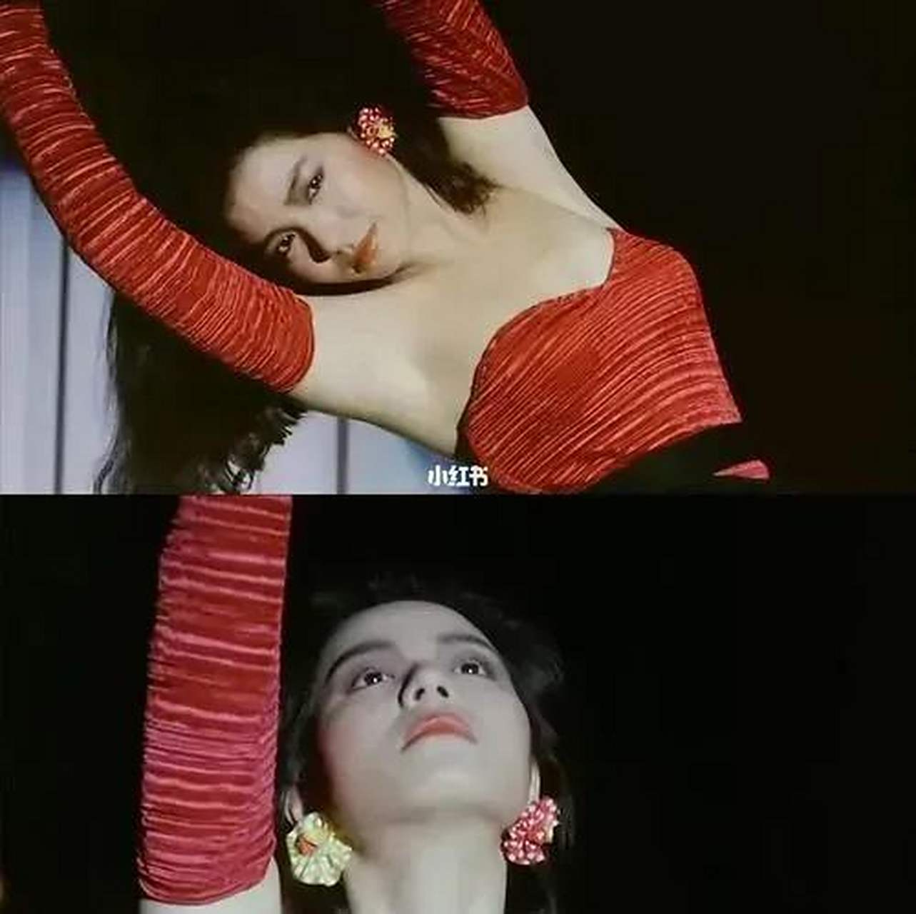 钟楚红利智太真美,女人还是胖点才漂亮性感,利智皮肤白皙,比钟楚红白