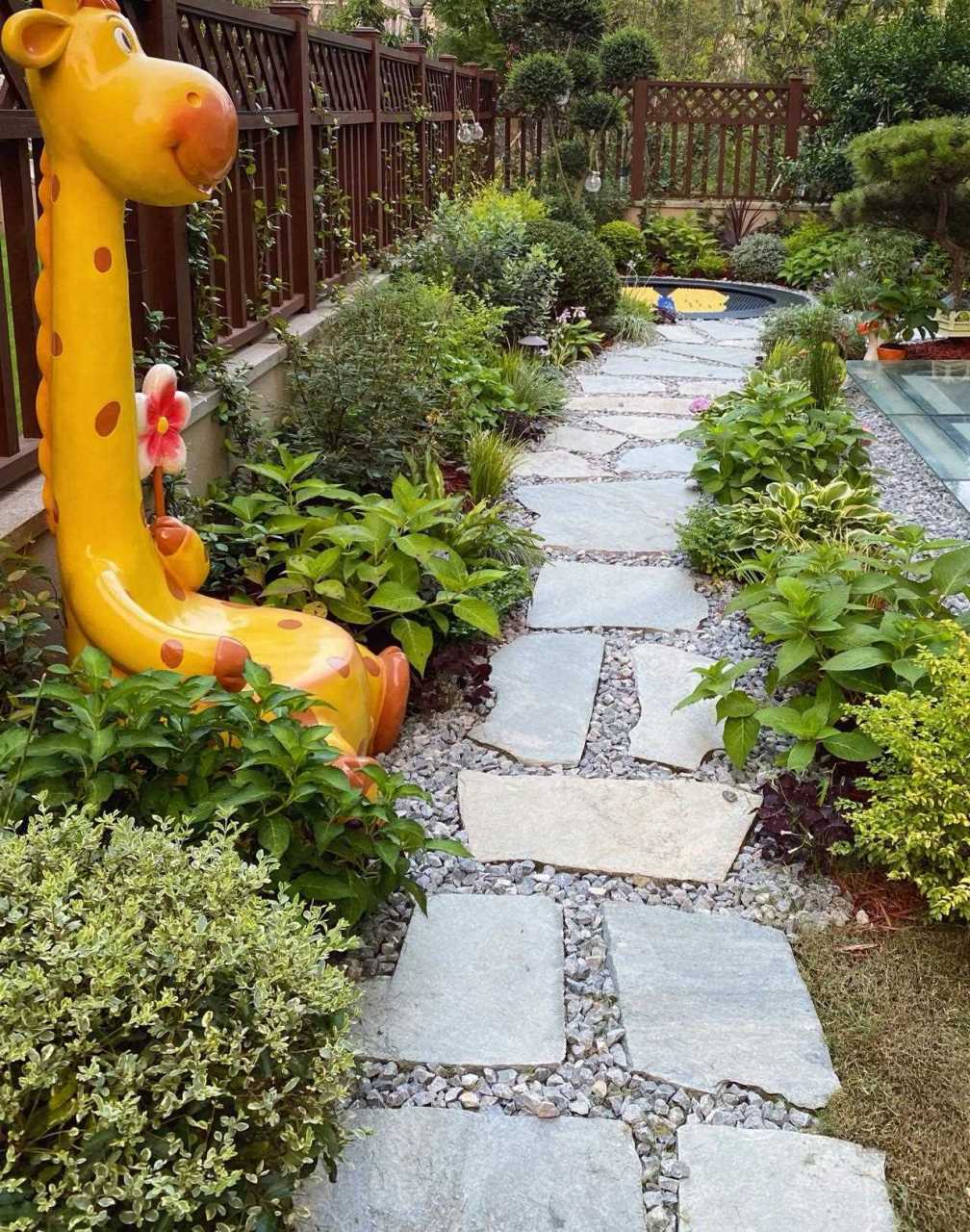 9种类型的庭院园路 不同的风格,尺寸,材料搭配做出来的感觉完全不一样