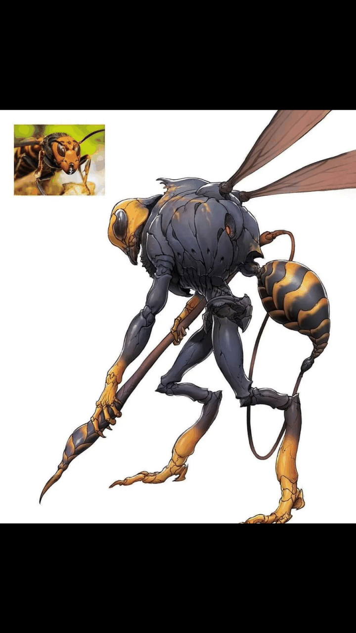 gif创作人# 昆虫拟人,战斗力爆表!