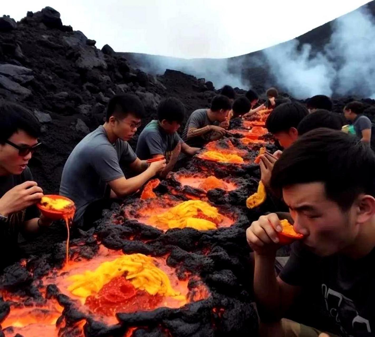 第一届岩浆吃比赛现已正式启动.