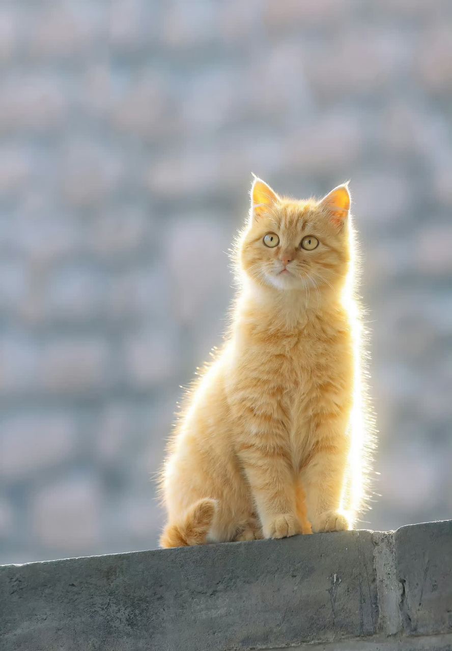 猫趣事:波纹小橘猫的成长日记