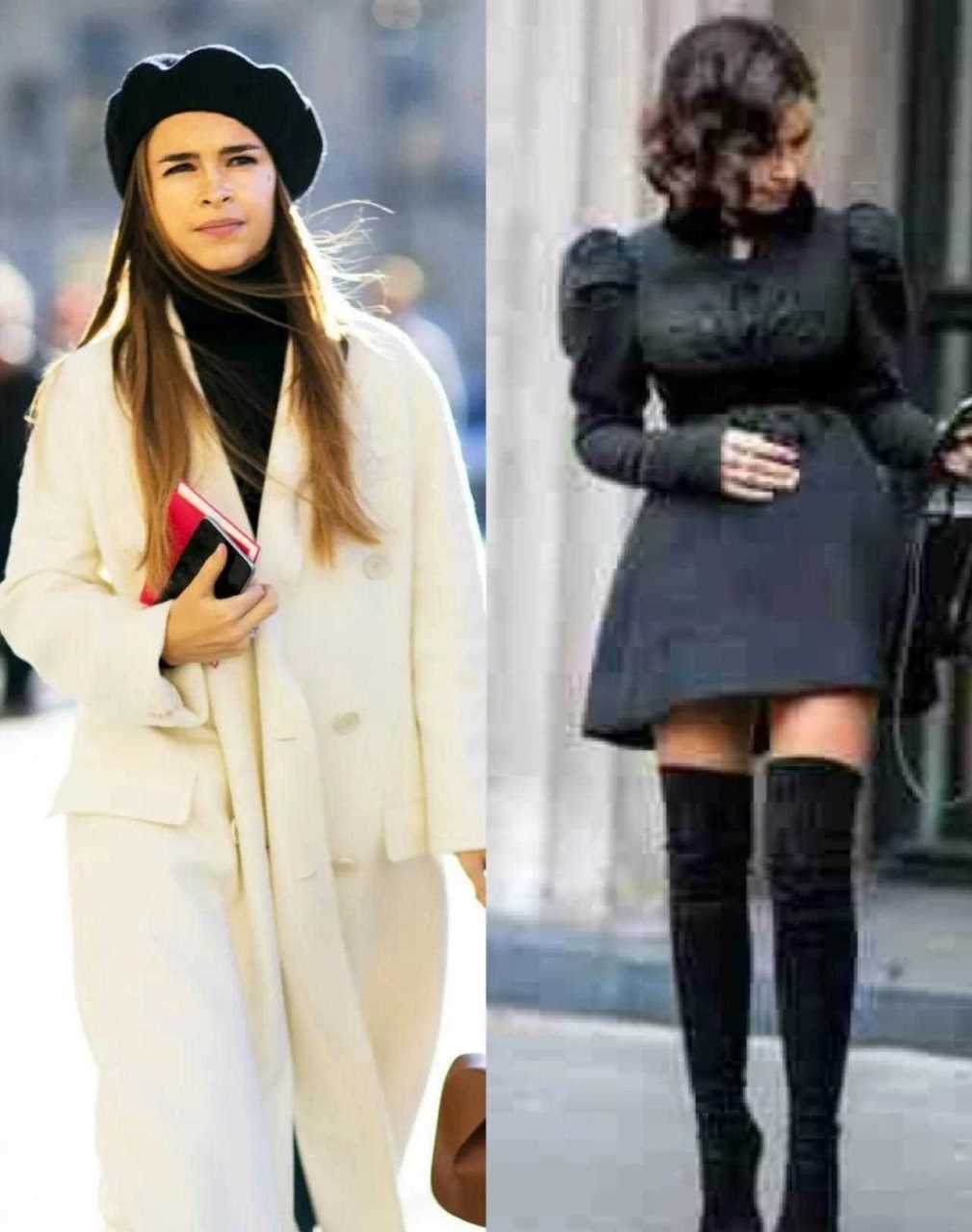 俄罗斯名媛米洛斯拉瓦·杜玛(miroslava duma)几乎每一身街拍造型都