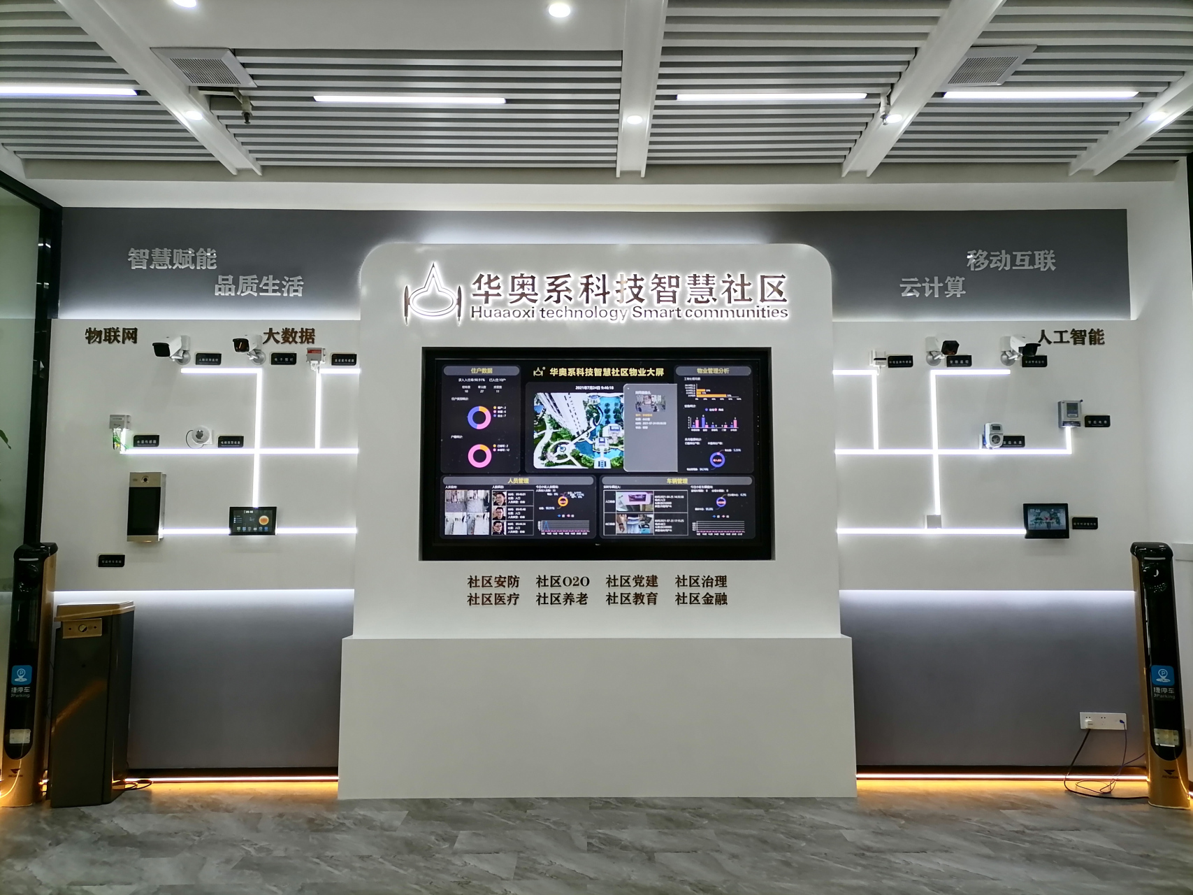 华奥系科技智慧社区展厅被认定为广东首家智慧社区应用示范基地,日前