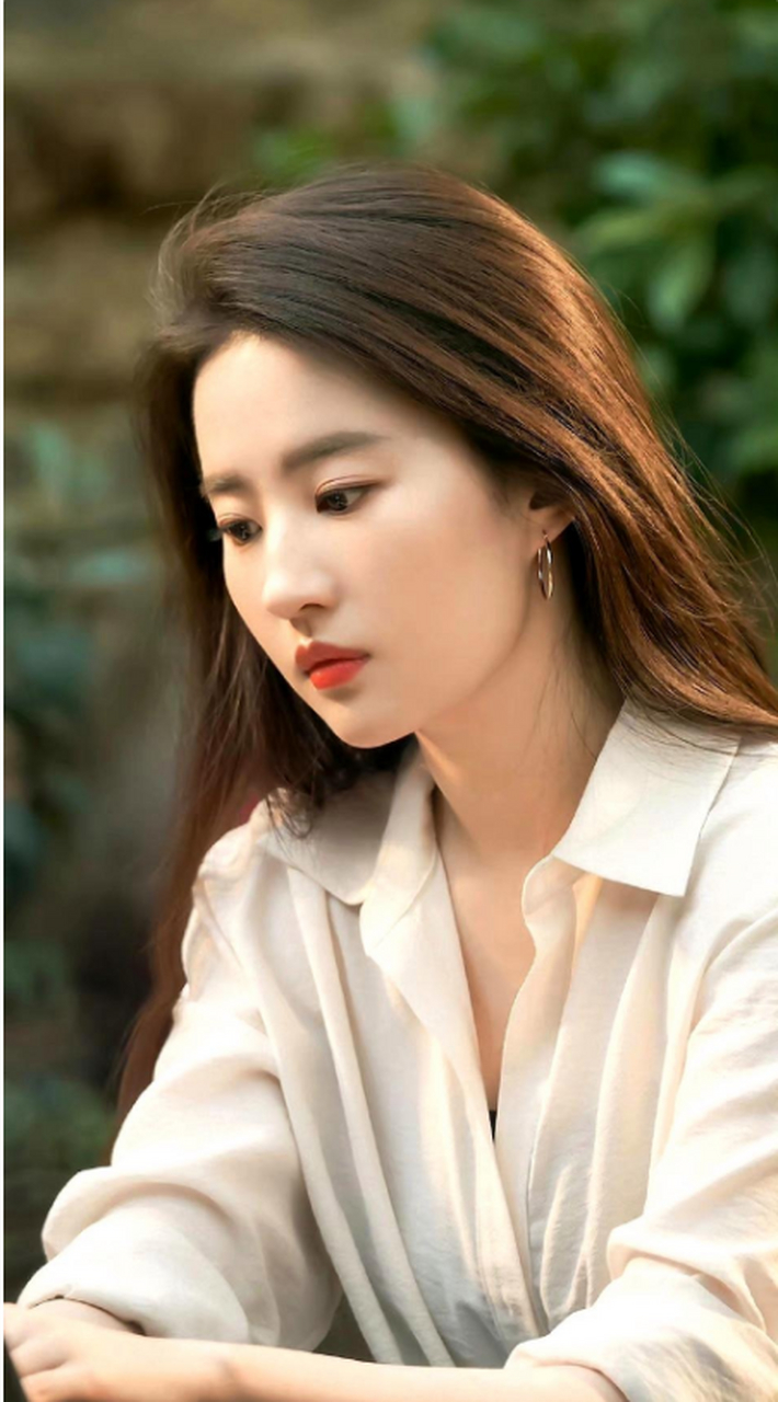 刘亦菲唯美壁纸#刘亦菲侧颜
