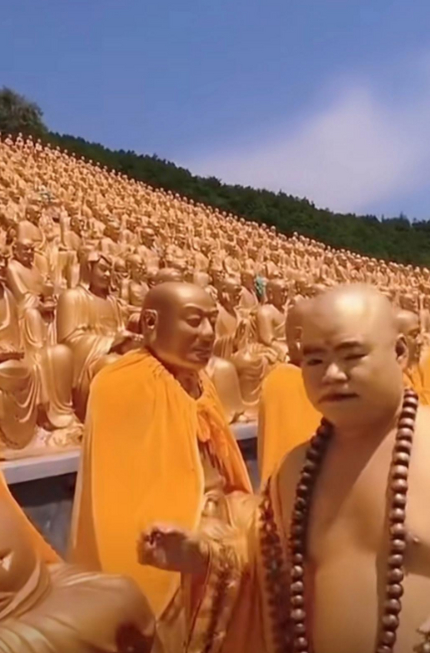 少林寺十八铜人阵究极终结版?