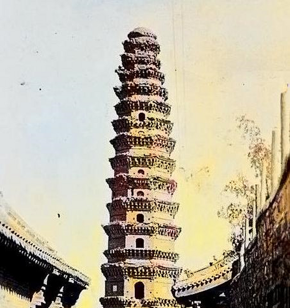 老照片:1939年的河北武安城[?