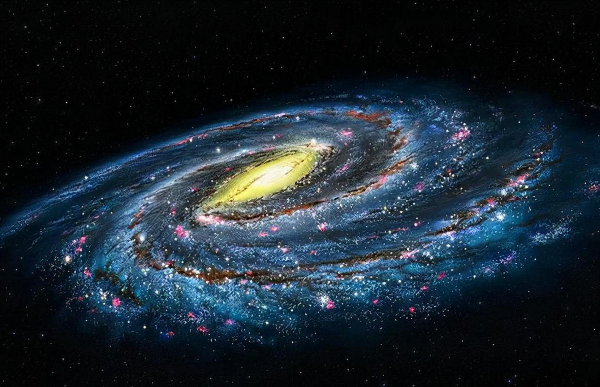 八大行星都绕着太阳转,那么太阳绕着什么转呢?