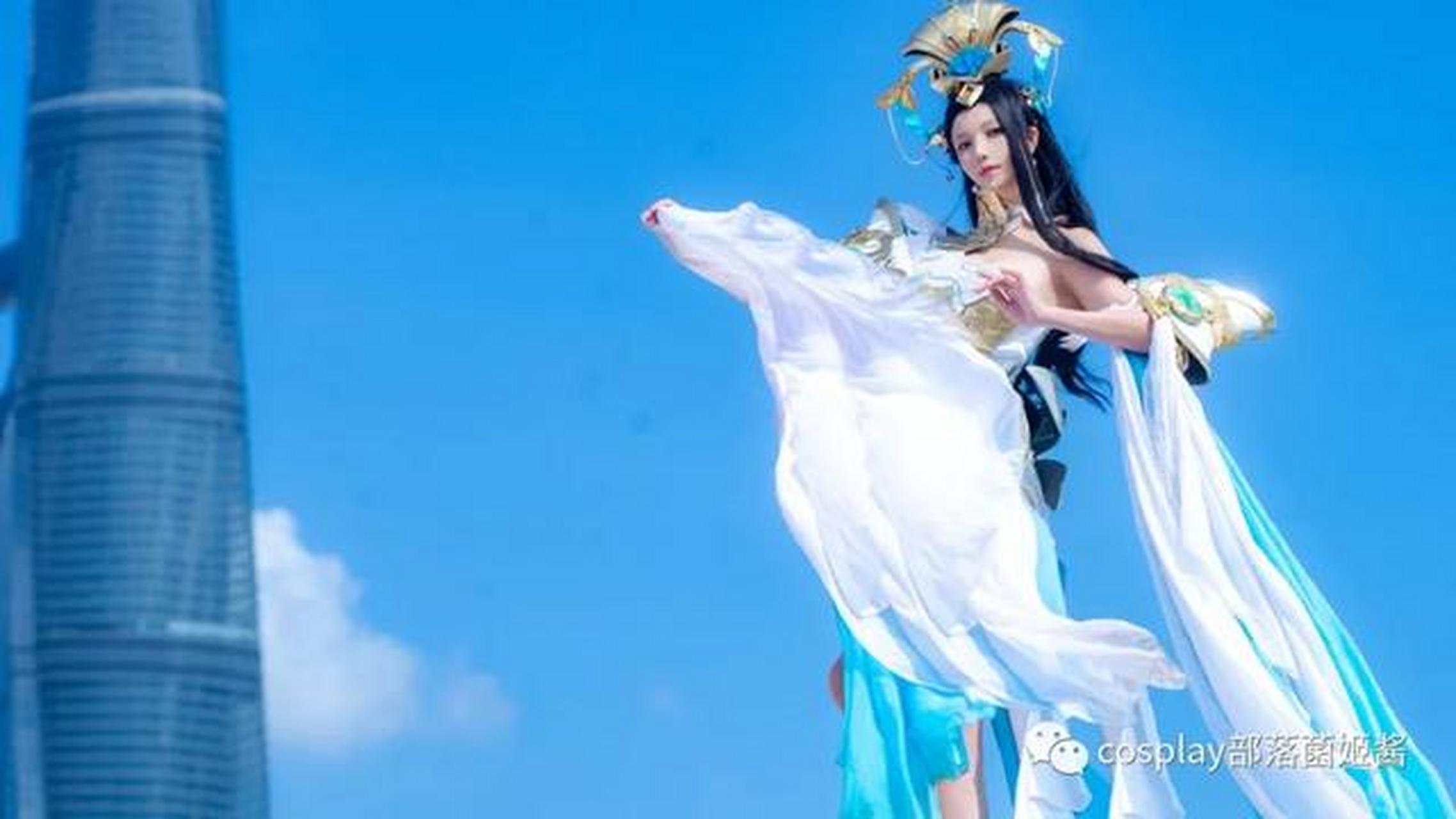 cos:一梦江湖叶澜cos正片@菌烨