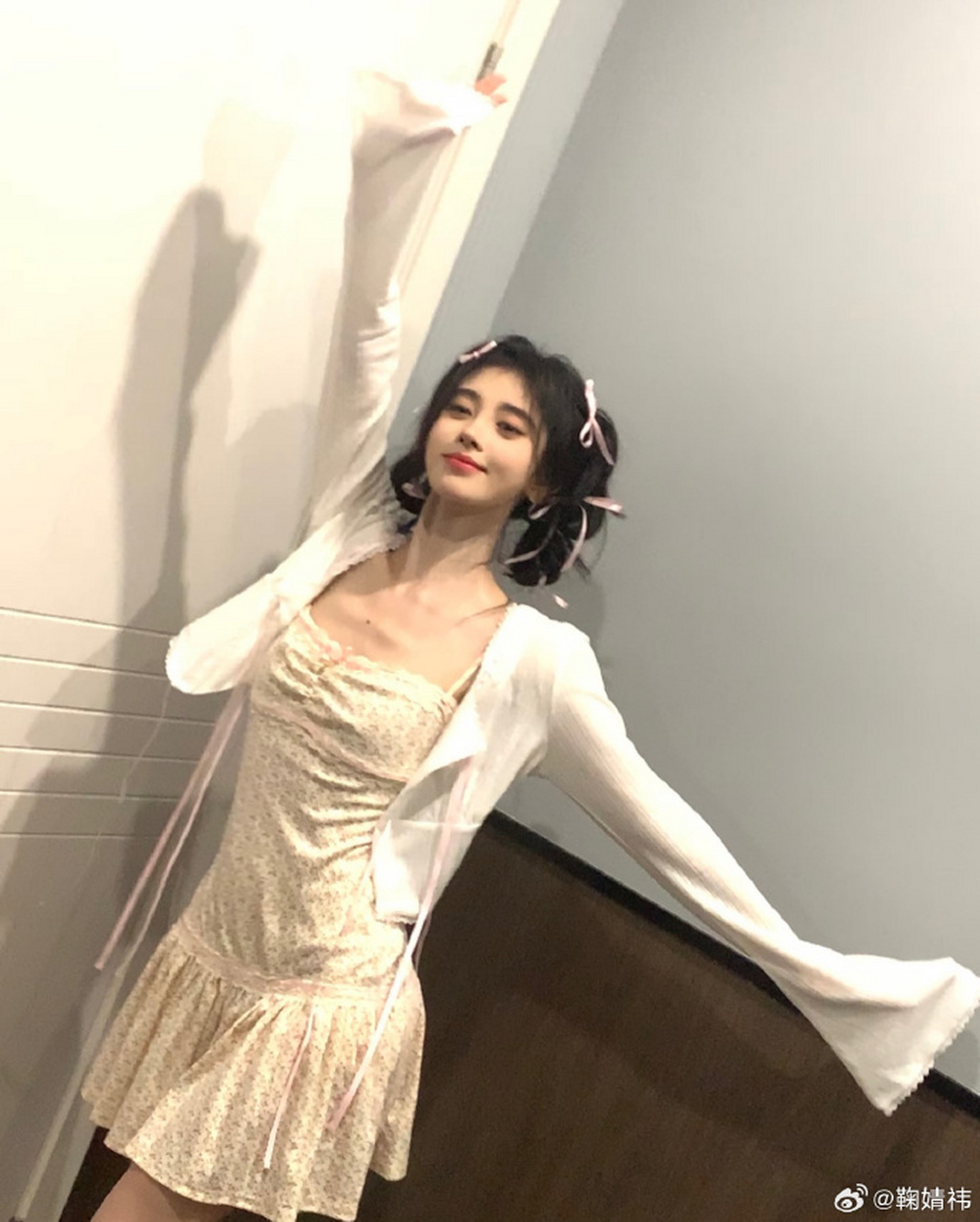 超好看鞠婧祎图片# 有没有撩到你?