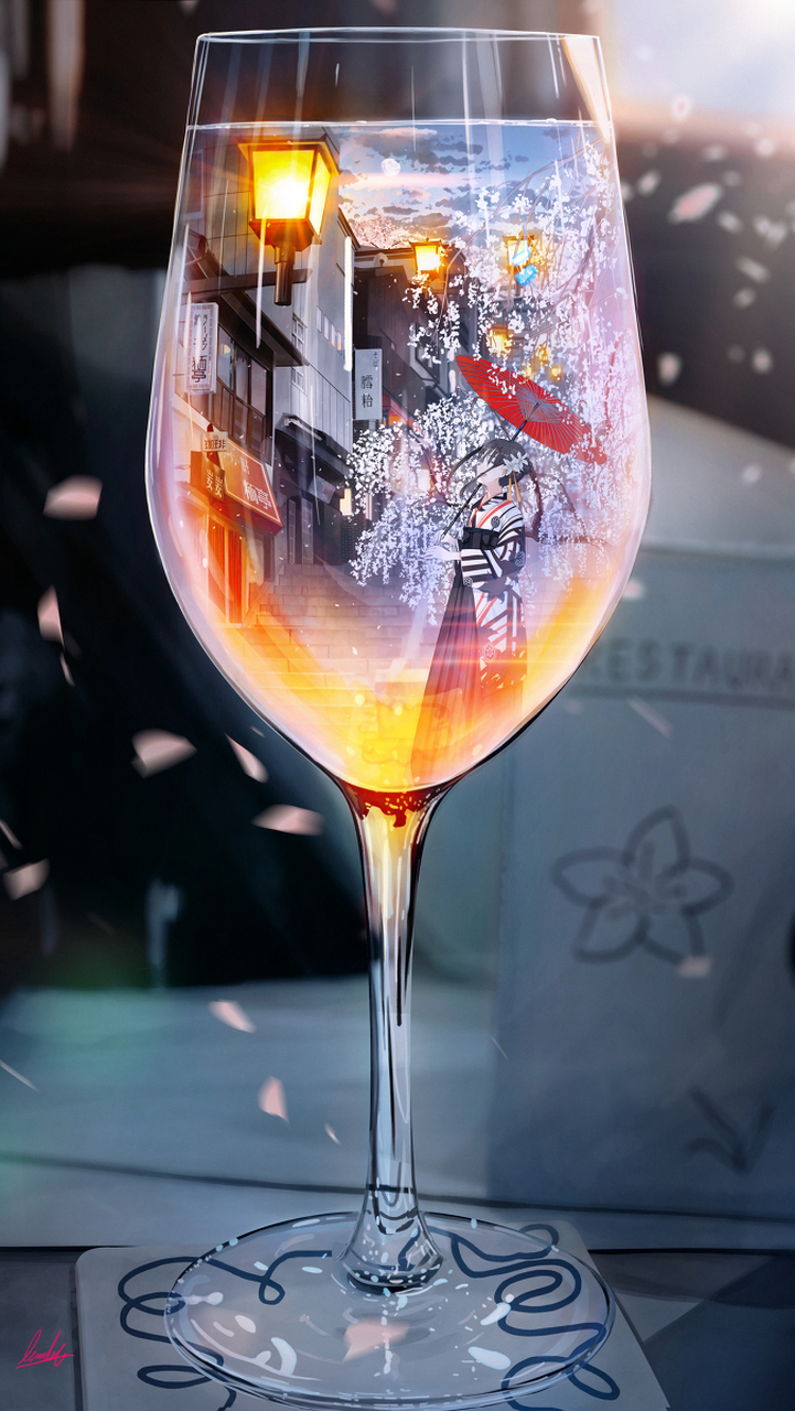 黄昏樱花 画师:banishment