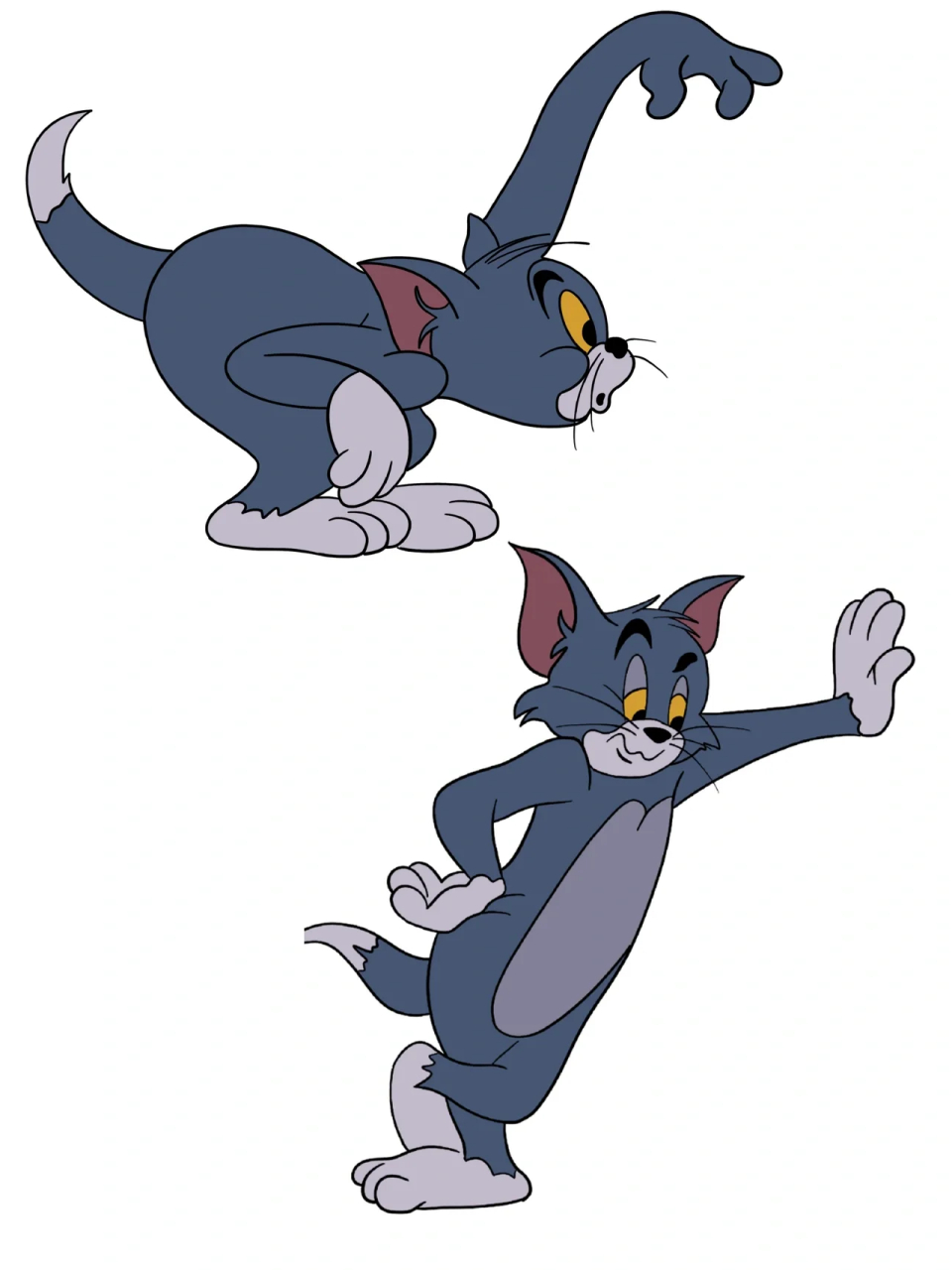 猫和老鼠之汤姆系列贴纸(p图素材)