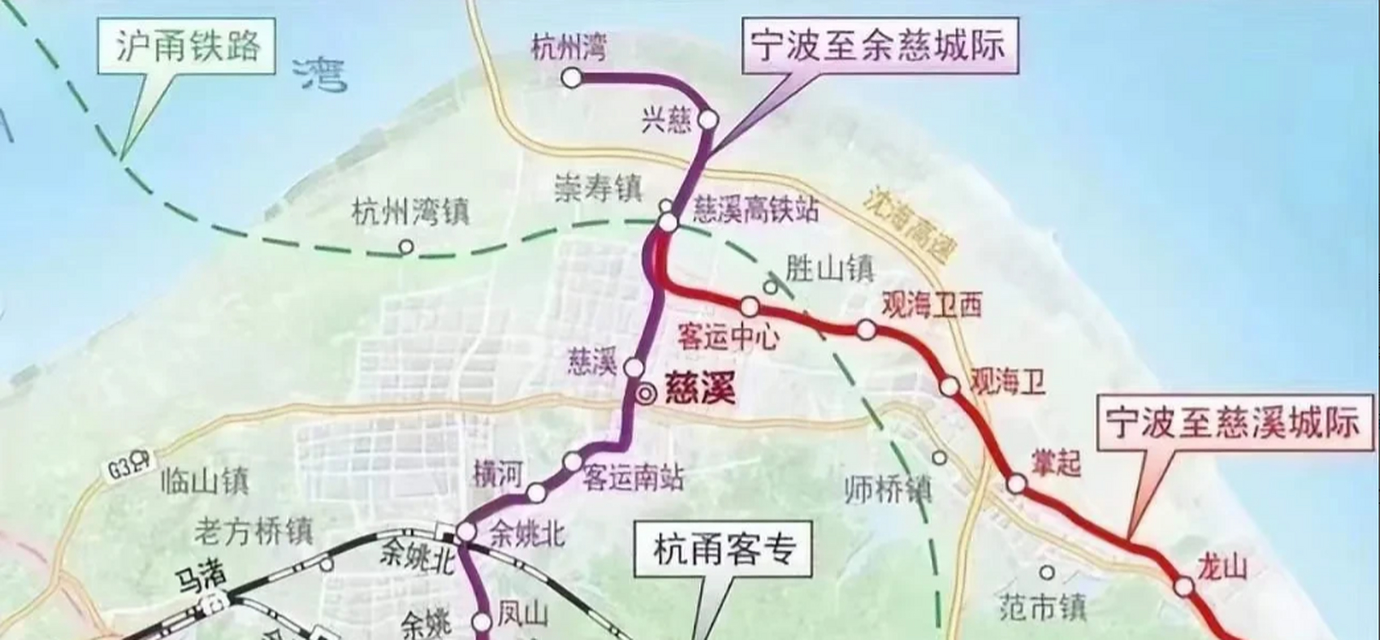宁波至慈溪,慈溪至余姚两条城际铁路建成之日,就是慈溪和余姚撤市设区