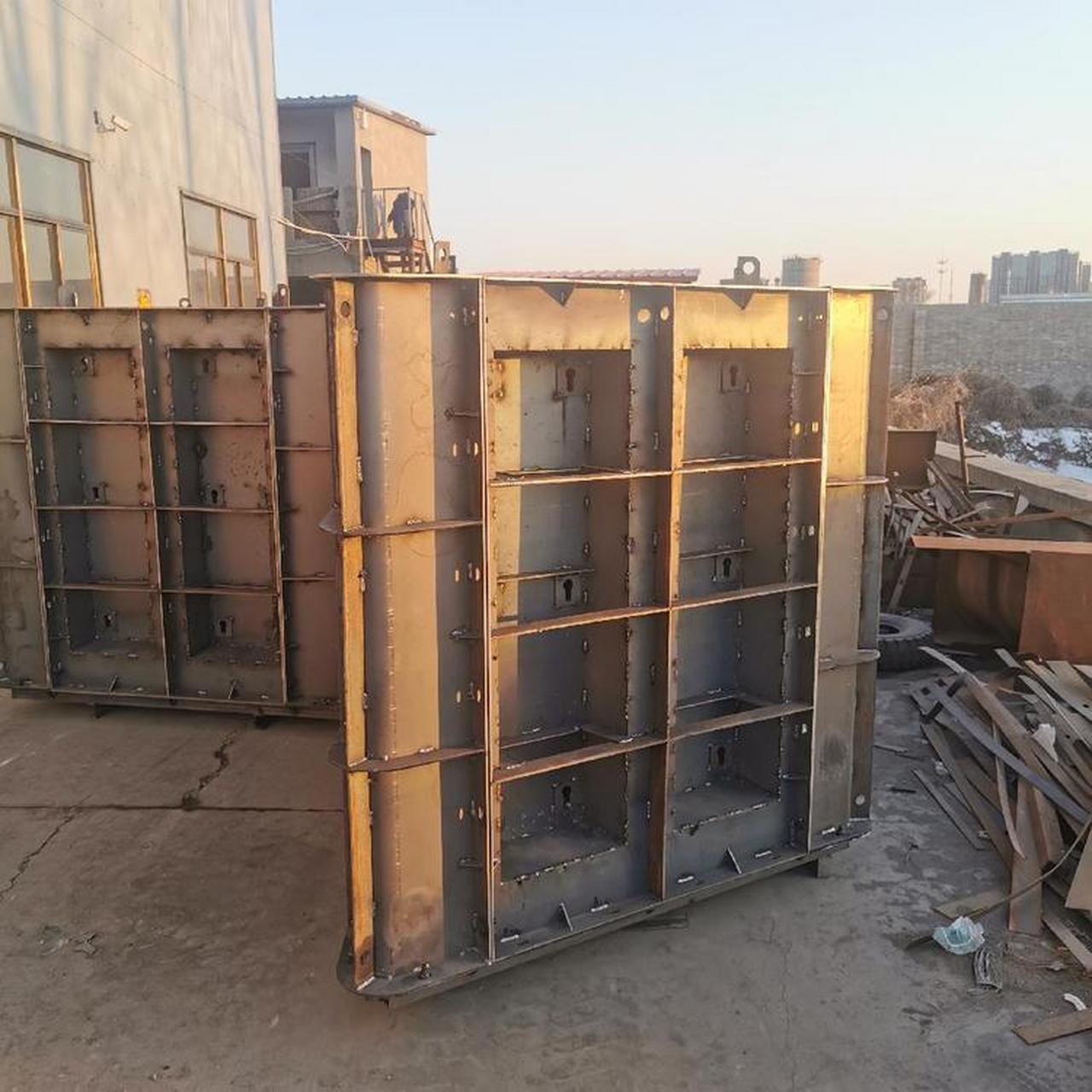 鱼礁岛模具 近海养殖组合拼接三角型多窗式人工鱼礁模具