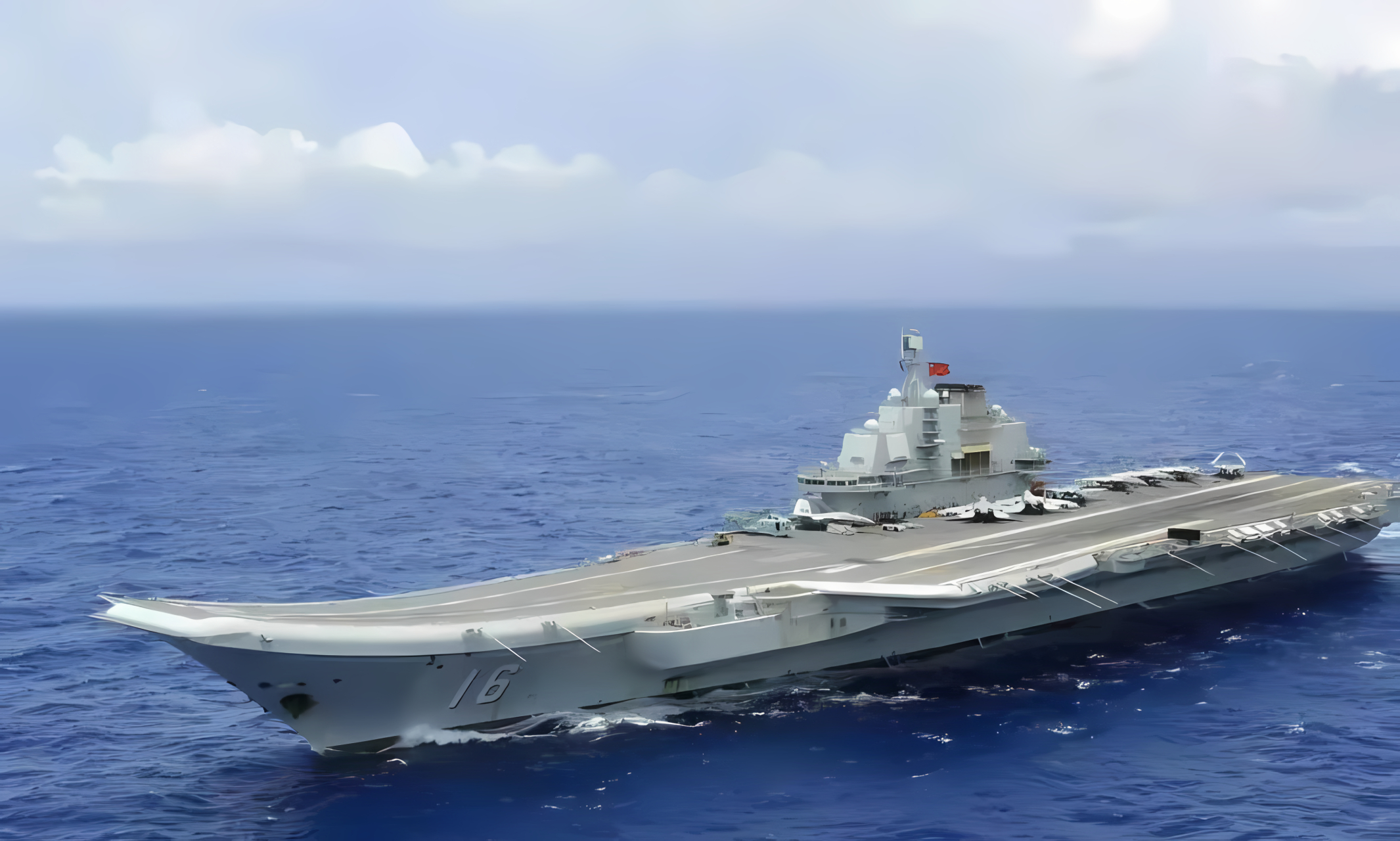 这距离仅仅一个半月,辽宁号航母开赴西太平洋开展实战化演习 这有点像