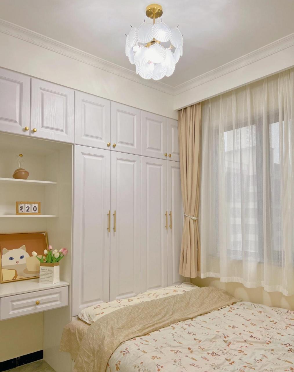 小户型8平米榻榻米房大改造 坐标:郑州 89平小三房,套内69平,榻榻米房