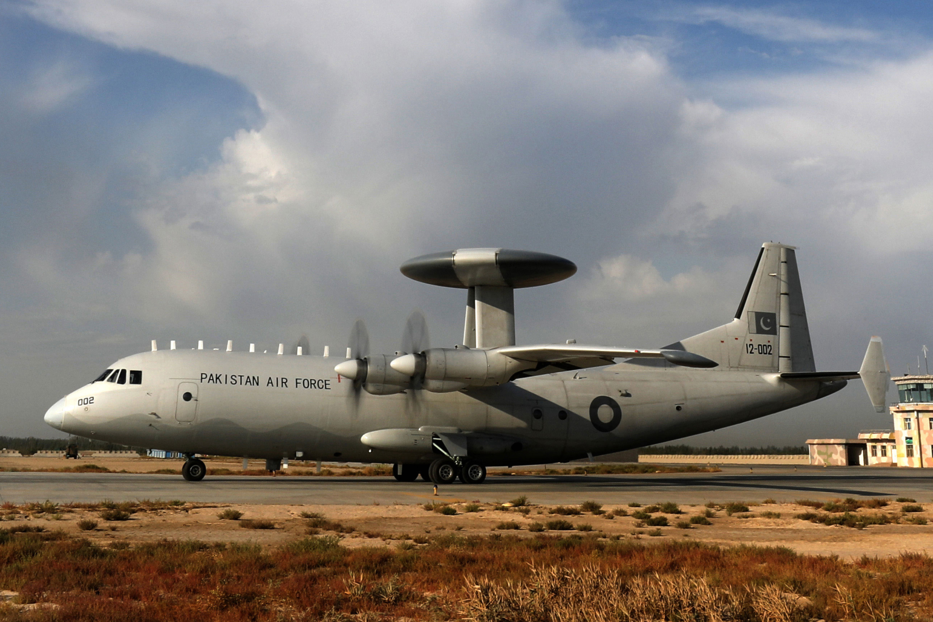巴基斯坦空军装备的zdk-03预警机,有一说一巴基斯坦空军的涂装真好看