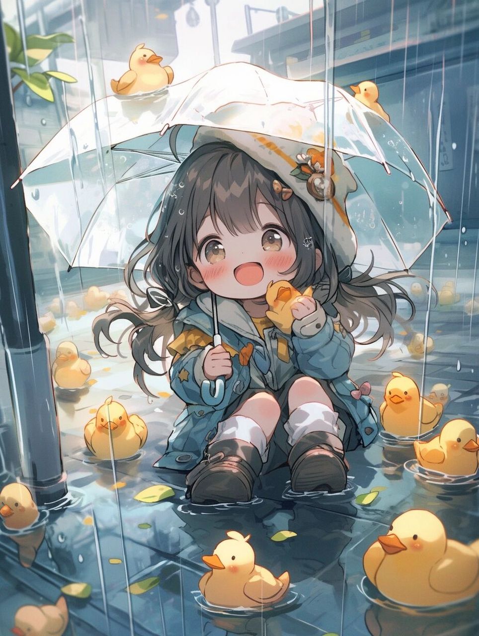 在我们的童年记忆里,有没有爸爸妈妈给买的小鸭子,养在纸箱里?