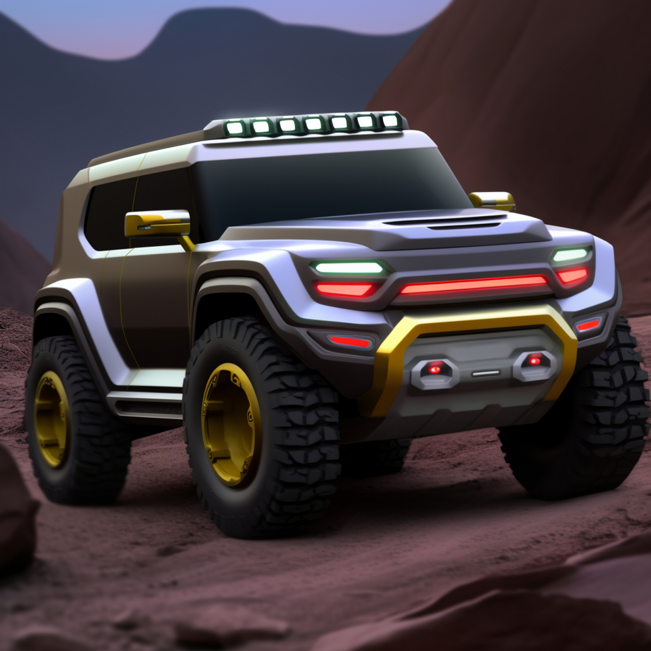 汽车造型研发部-新概念越野车.