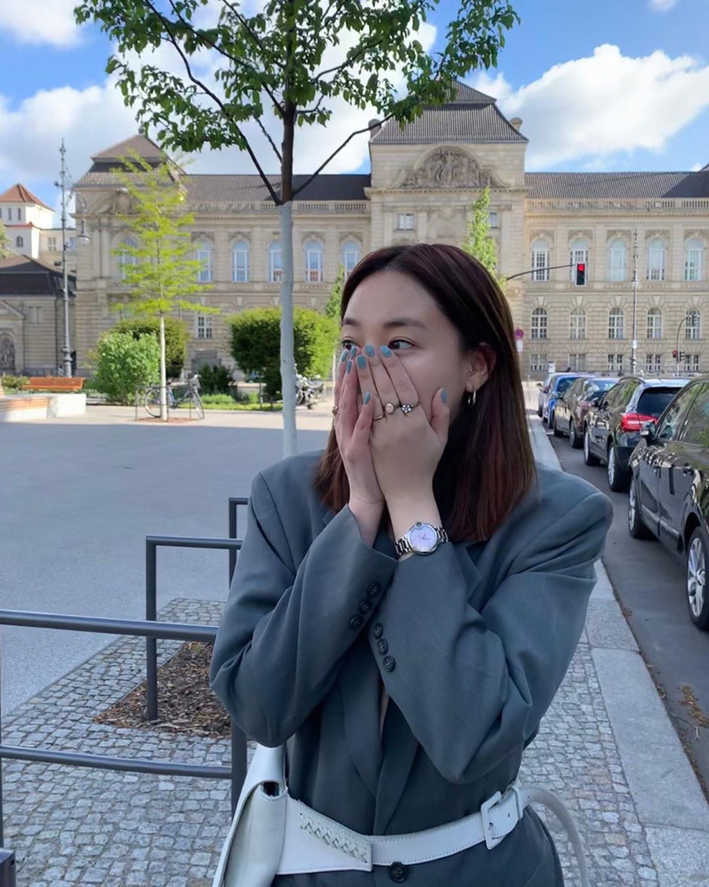 李珠妍私服穿搭look 欧尼的日常就是到处旅行拍照 珠妍是真的很喜欢穿