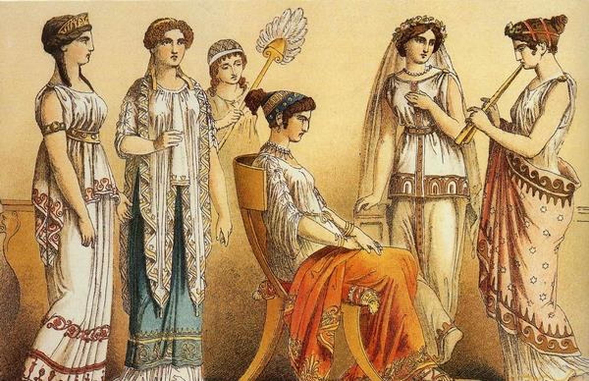 古希腊服装以简洁,舒适,美观著称,经历了多个历史时期的演变和发展,对