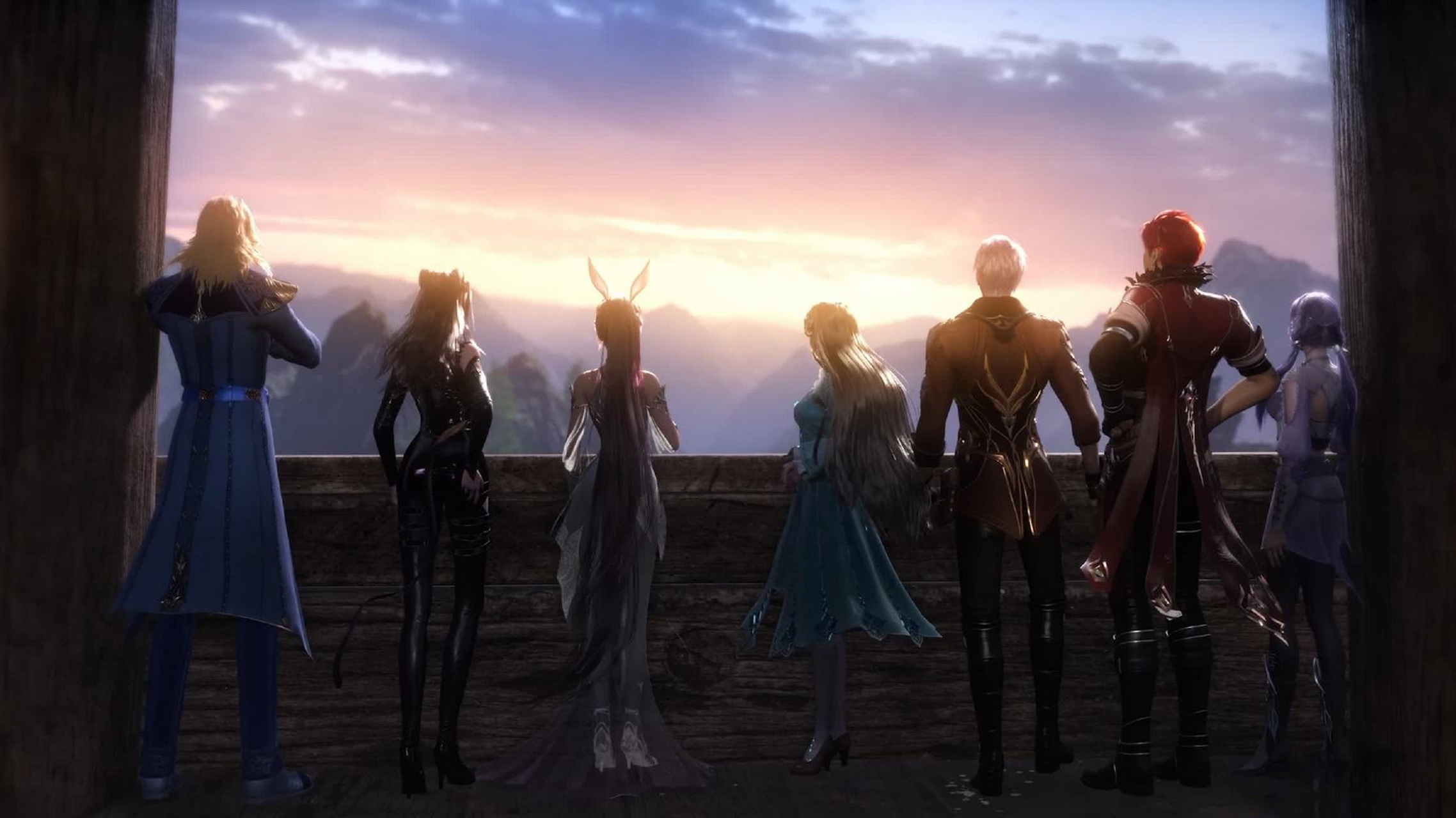 斗罗大陆# #动漫壁纸#  史莱克七怪集体照