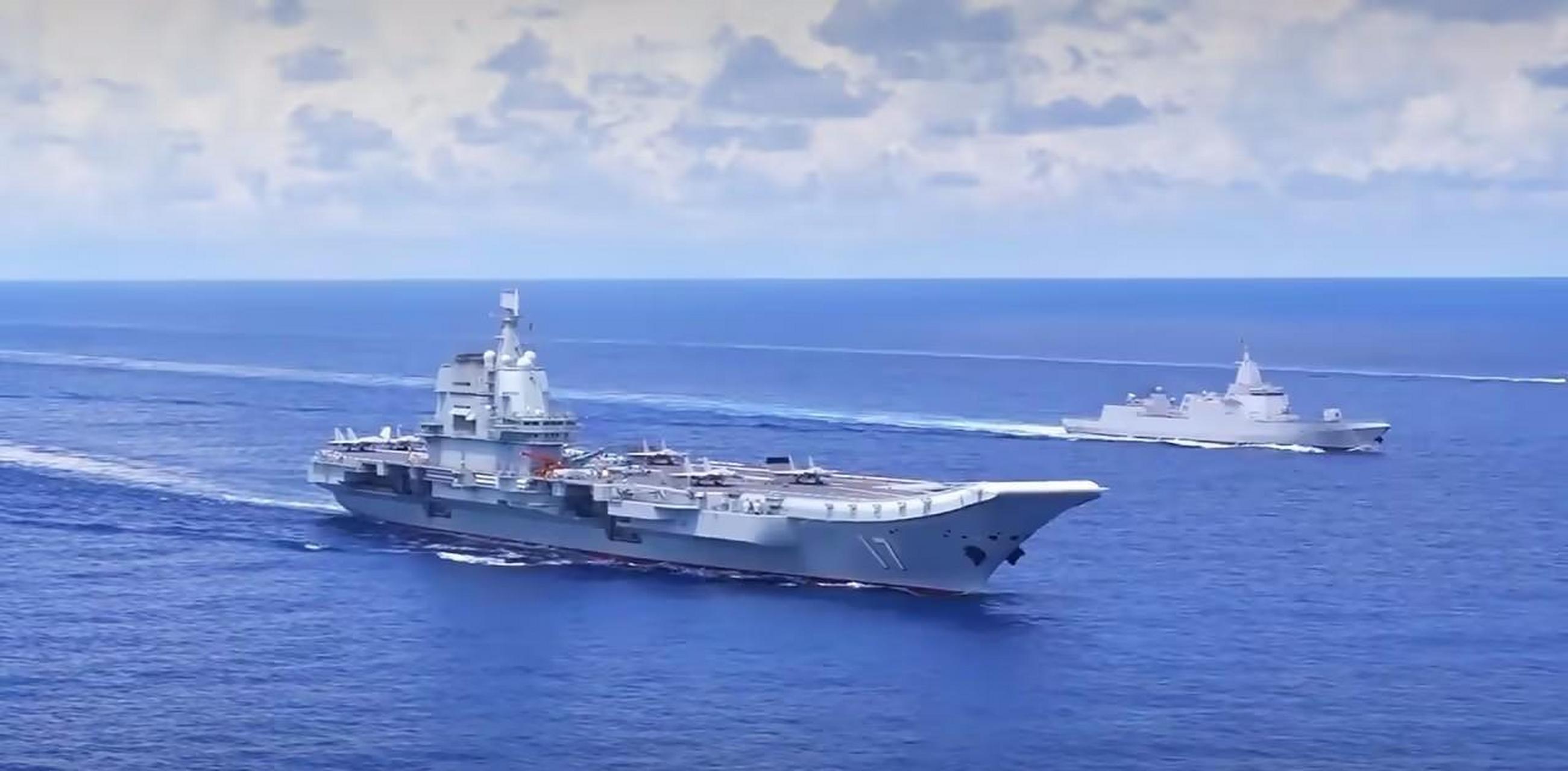 首艘国产航母山东舰第一次远海战斗部署就发挥出了其出色的远距离作战