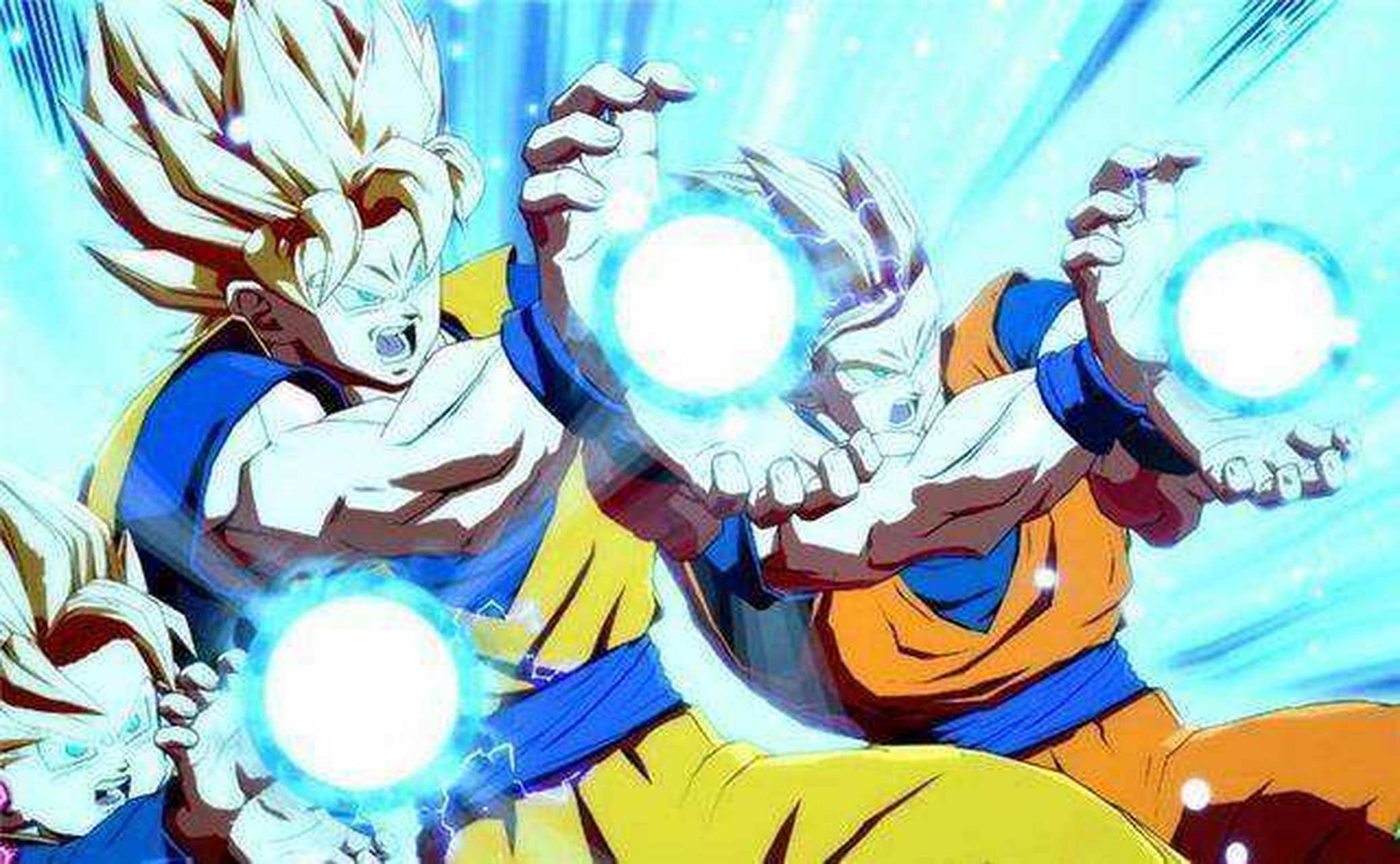 龟派气功作为孙悟空的经典招式一直以来深受人们喜爱,特别是模仿,小