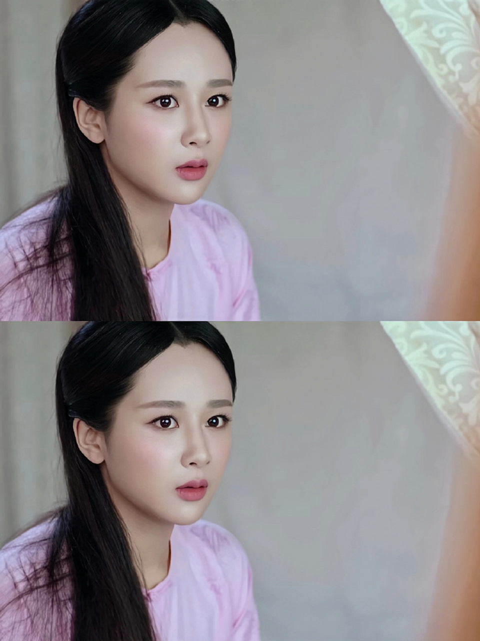 原来杨紫一直这么美 虽然以前的眉毛不怎么好看 但是杨紫的 颜值还是