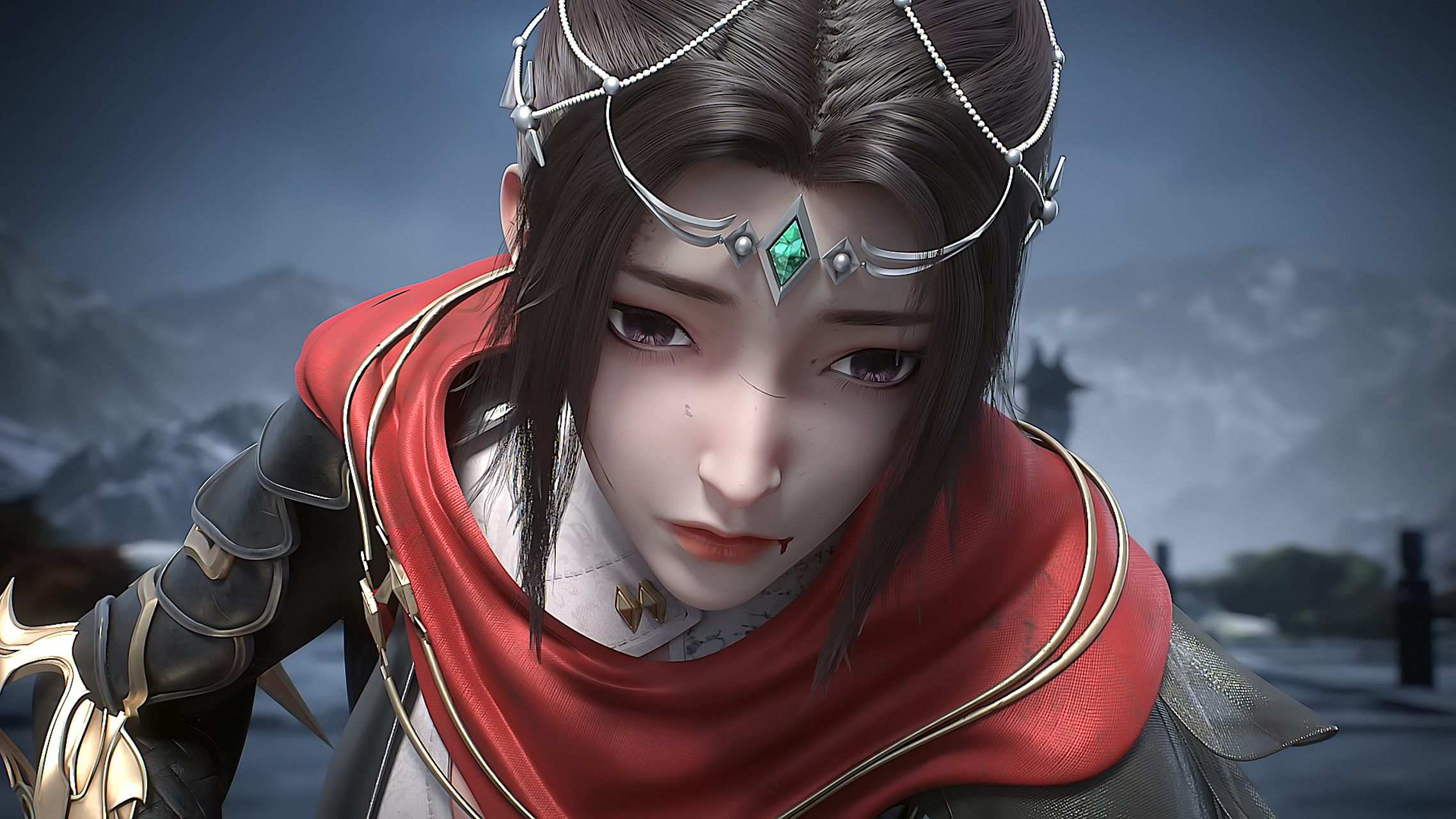 后来在莫灿家中