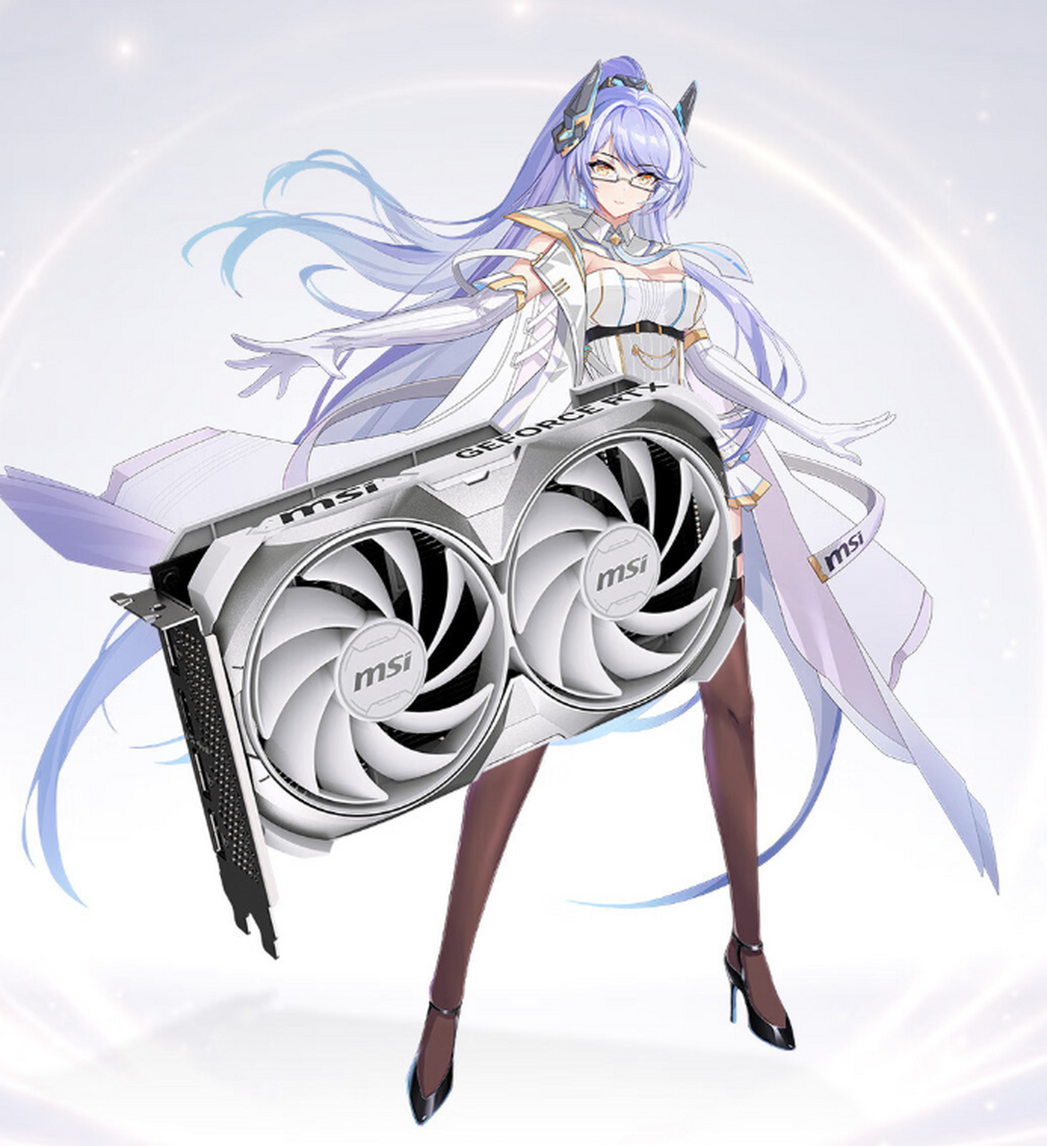 46ghz,配备 8gb 128bit 显存.