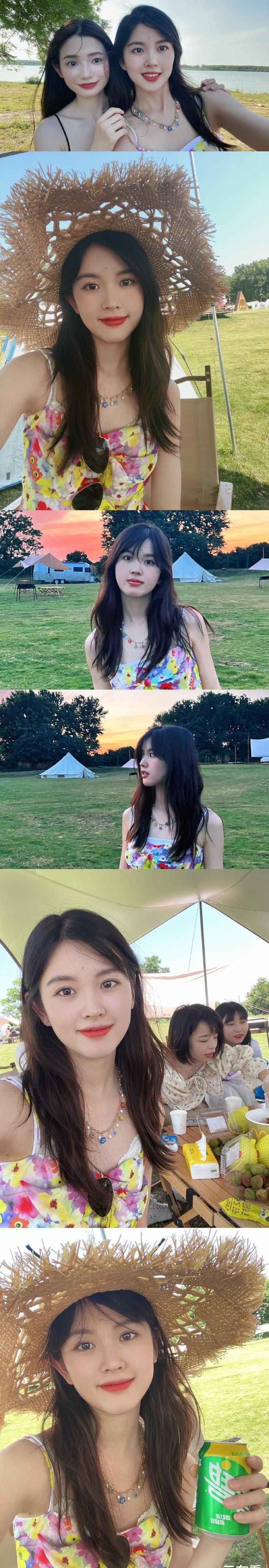 南昌大学毕业的网红美女钟恩淇迷人美照欣赏