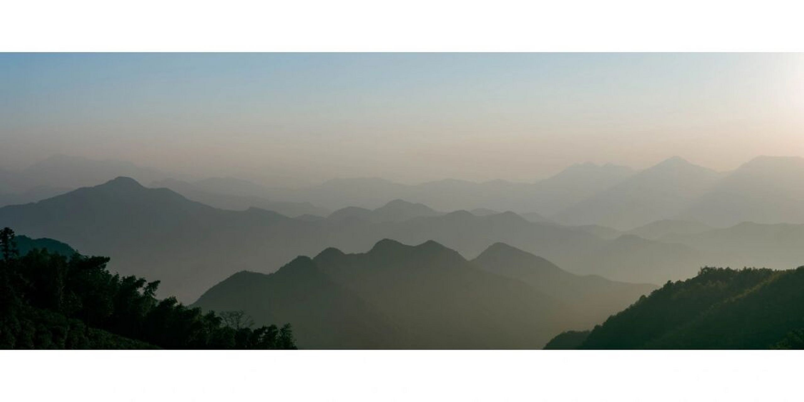 杭州·富陽安頂山風景,這是離杭州市區一小時車程內最美的山景.