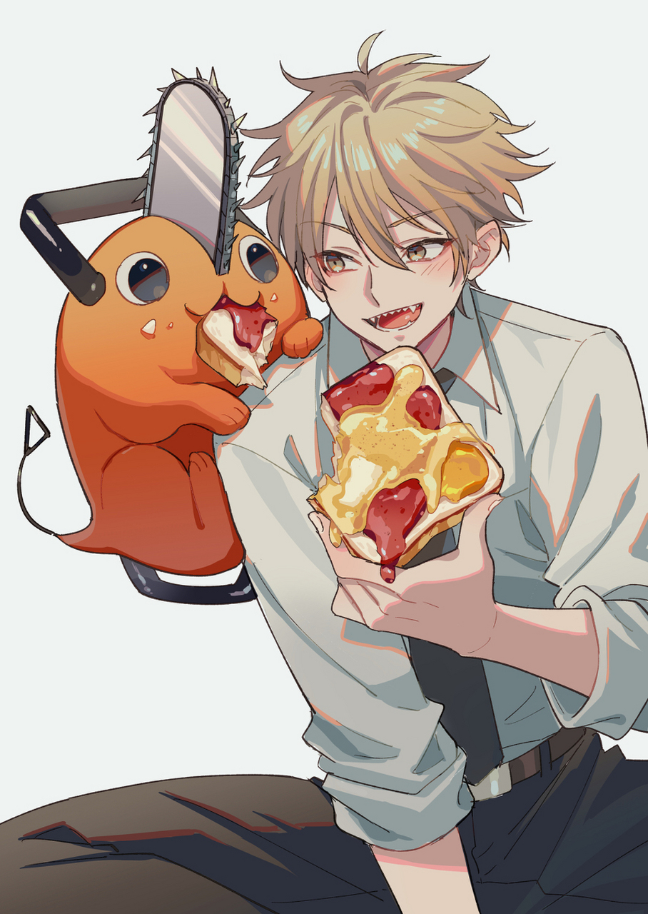 治愈心灵的画面,电次和波奇塔#动漫美图分享