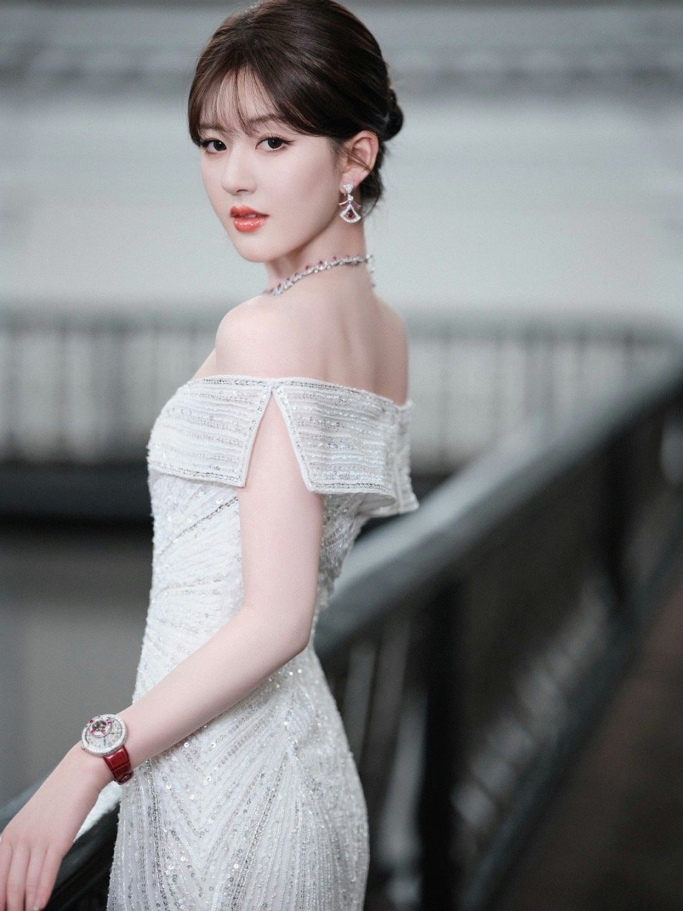 67#品牌方说赵露思礼服是借# #赵露思