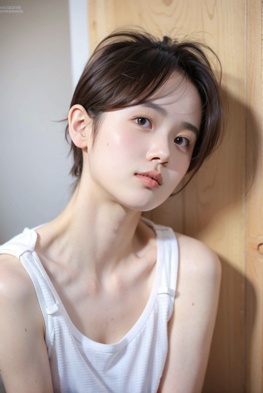 纯欲系美女青春写真展现清纯甜美风情!