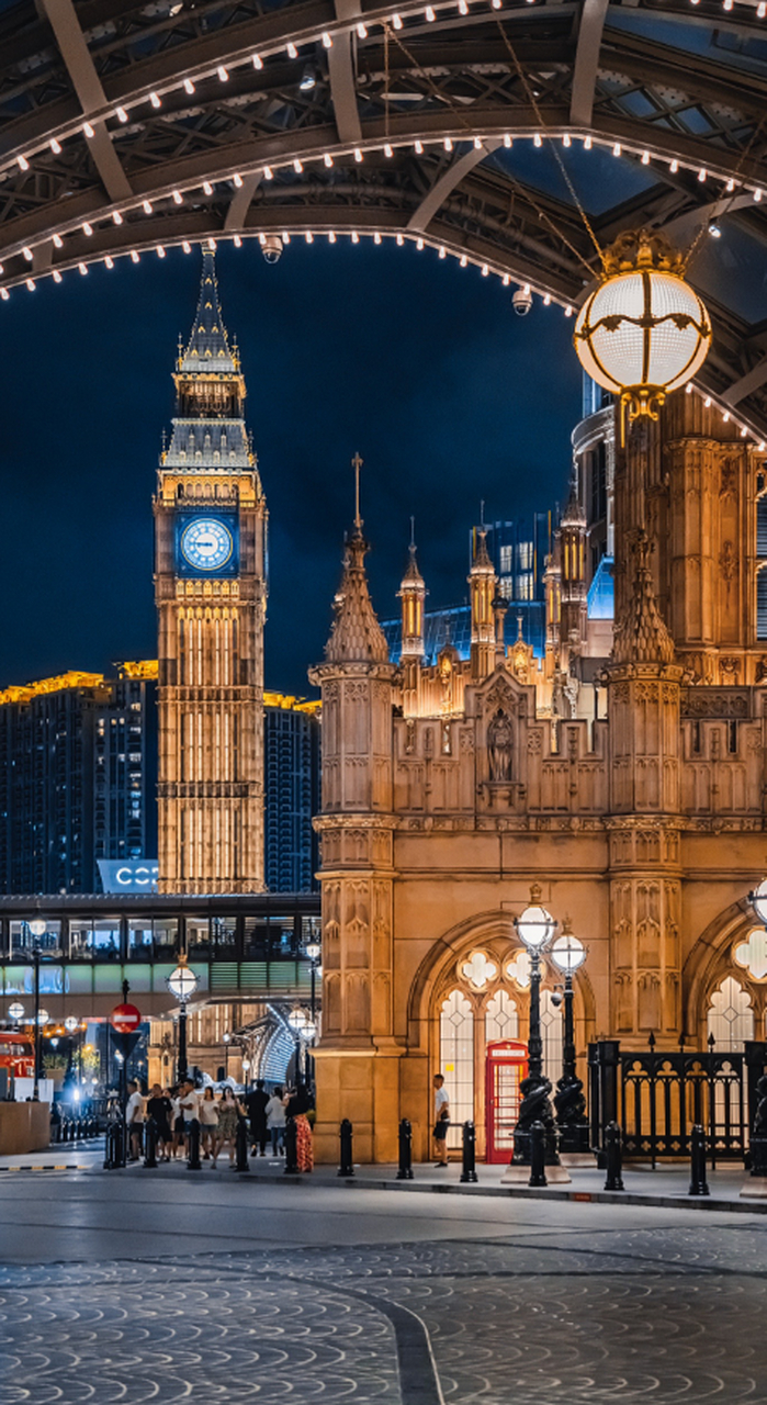 91 澳门伦敦人,澳门巴黎人,澳门威尼斯人,夜色灯光璀璨,让你仿佛置