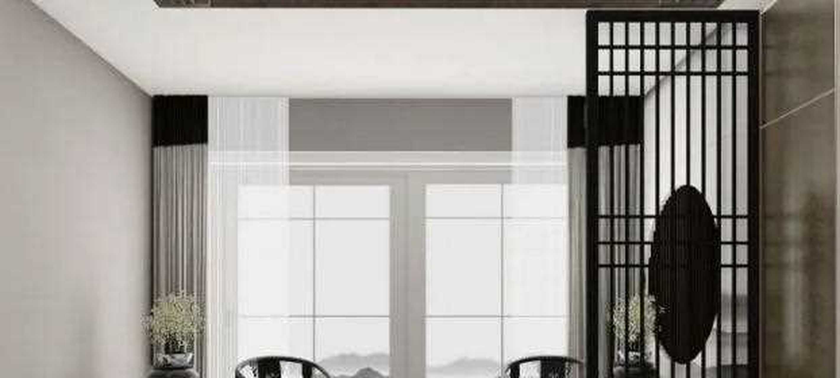 【新中式设计】 圈椅是明代家具中的经典制作,线条流畅,舒适度也高,放