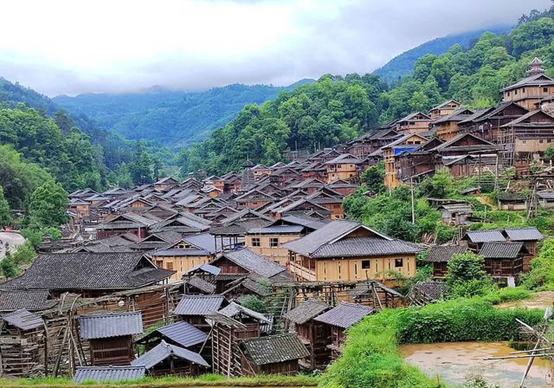 占里侗寨,绝对是贵州深山里的一颗璀璨明珠!