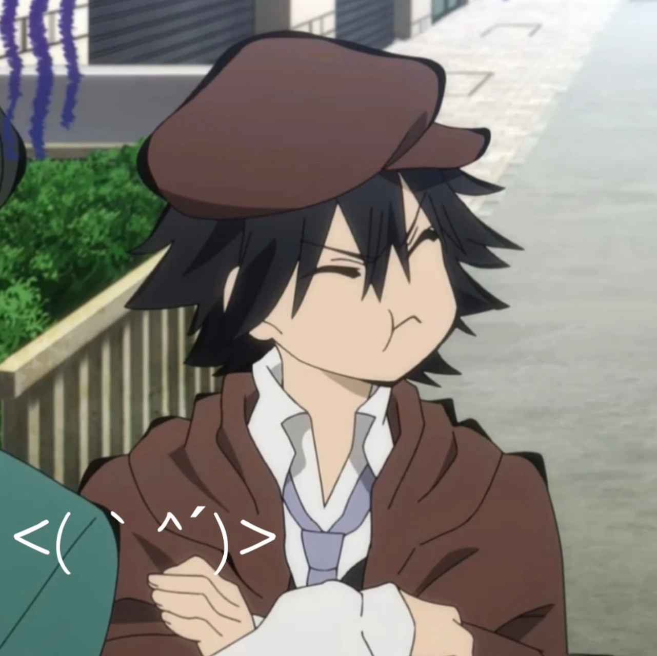 文豪野犬#  行走的颜文字乱步,好可爱啊 [温暖]