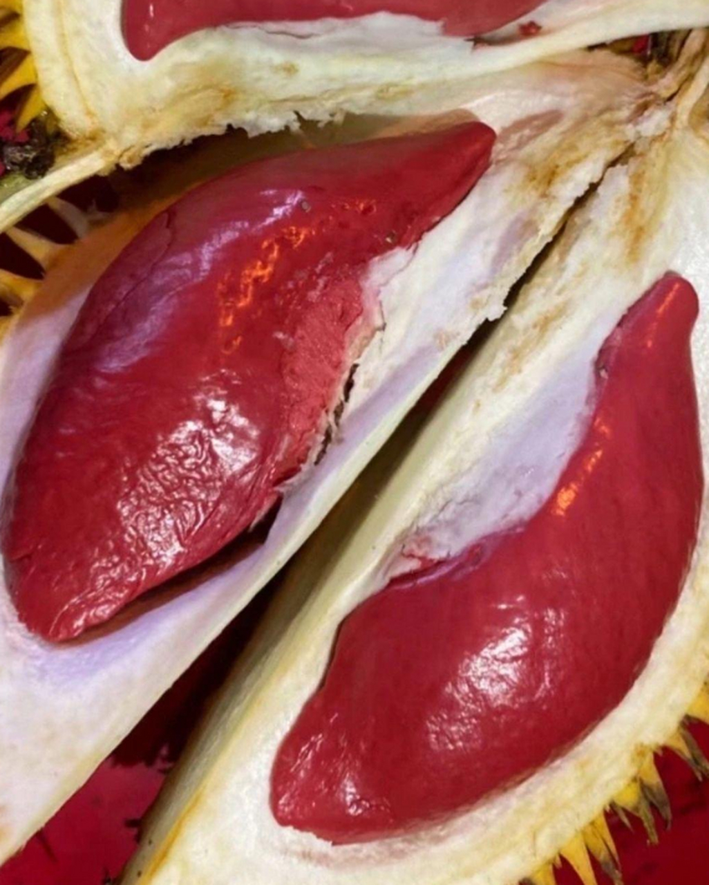 不会还真有人吃过红心榴莲吧?