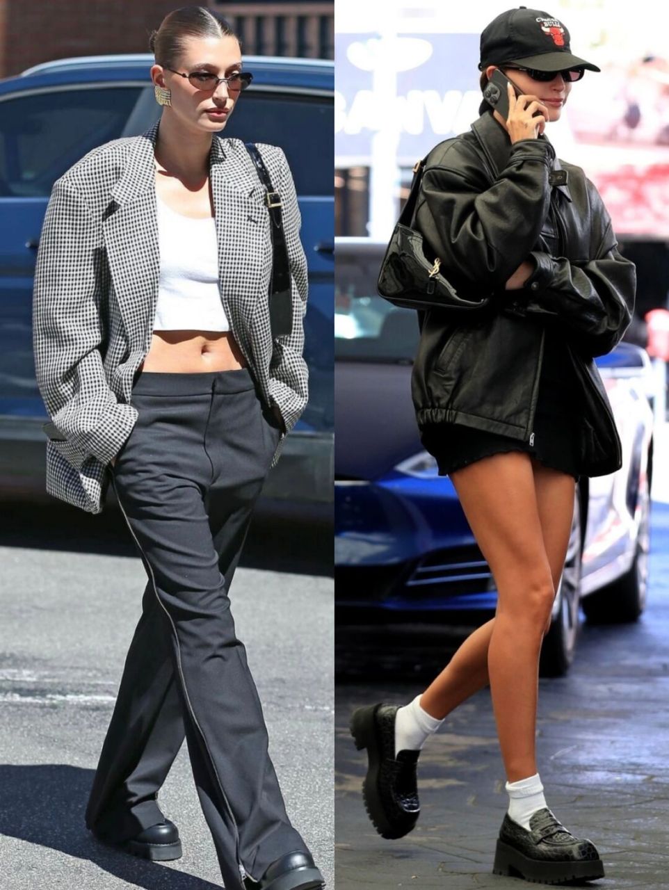 hailey bieber秋日穿搭范本  都给我进来学!